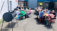 Man with a Pan & Cooking for Carers Summer Feast - Lewes