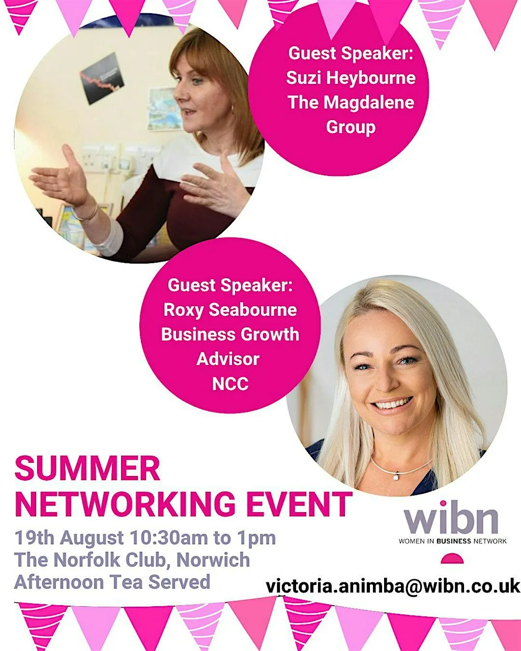 Women in Business Networking Norwich Summer Networking Event at The Norfolk Club