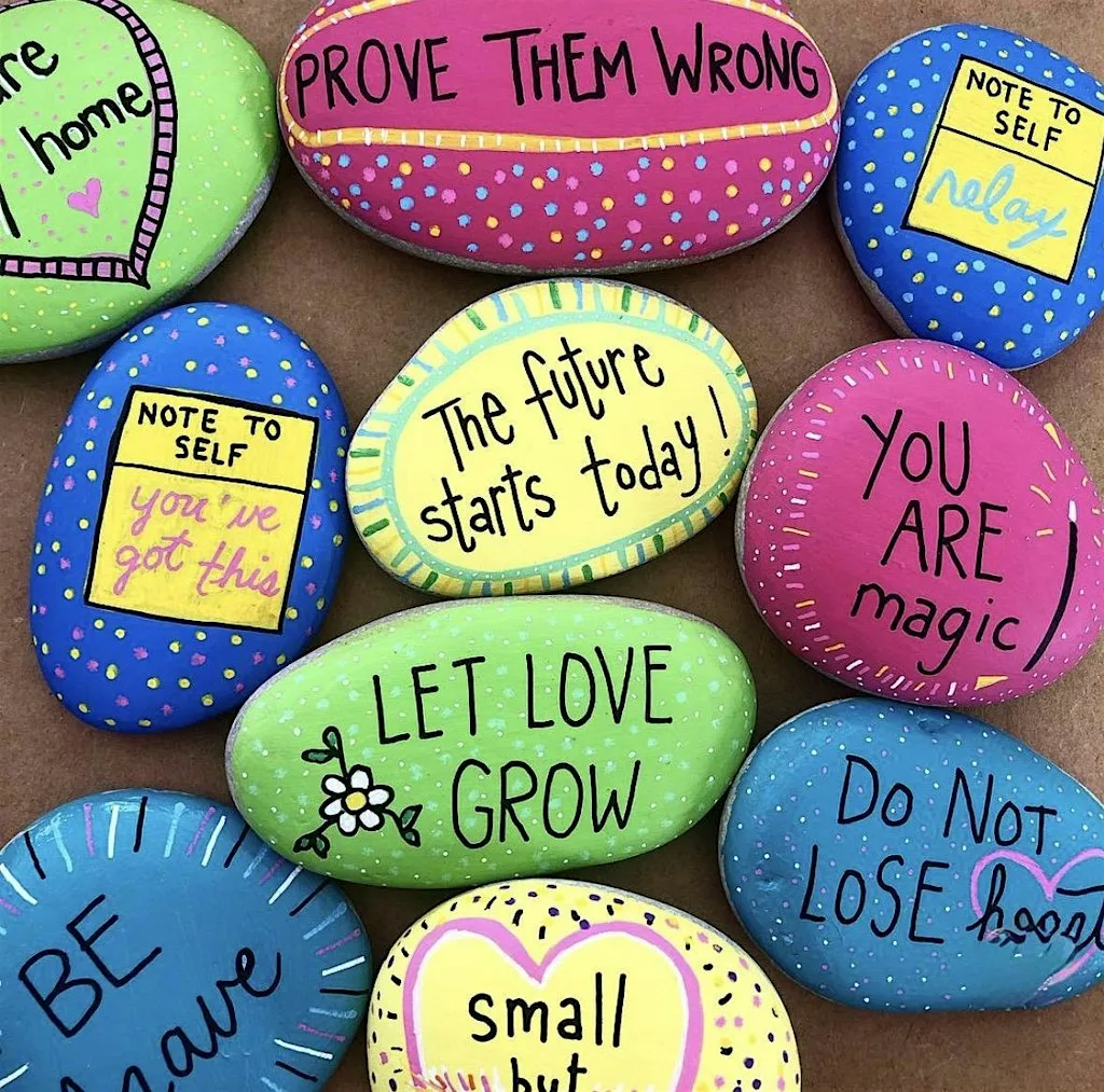 ✨ Paint Your Own Positivity Stones at Ormeau Park