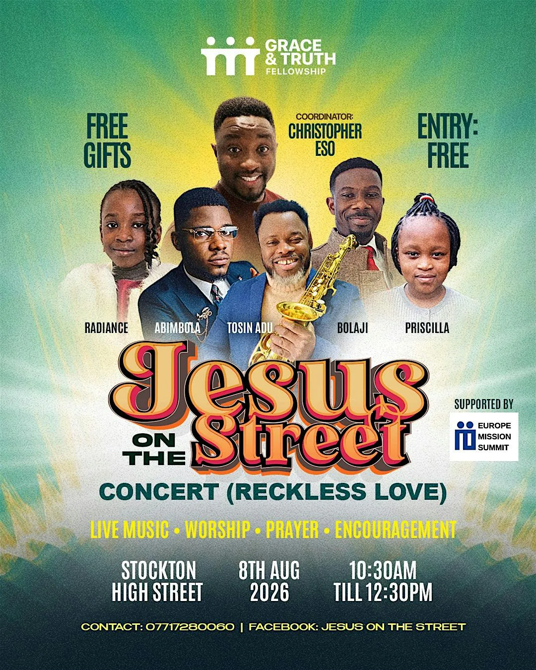 Jesus on the Streets Concert