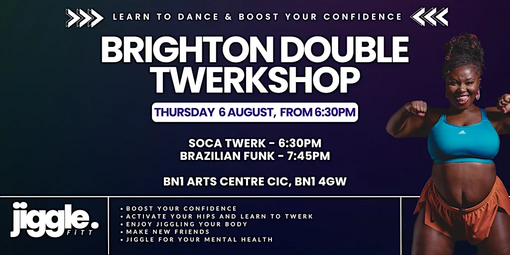 Double Twerkshop for Beginners, Brighton at BN1 Arts Centre CIC