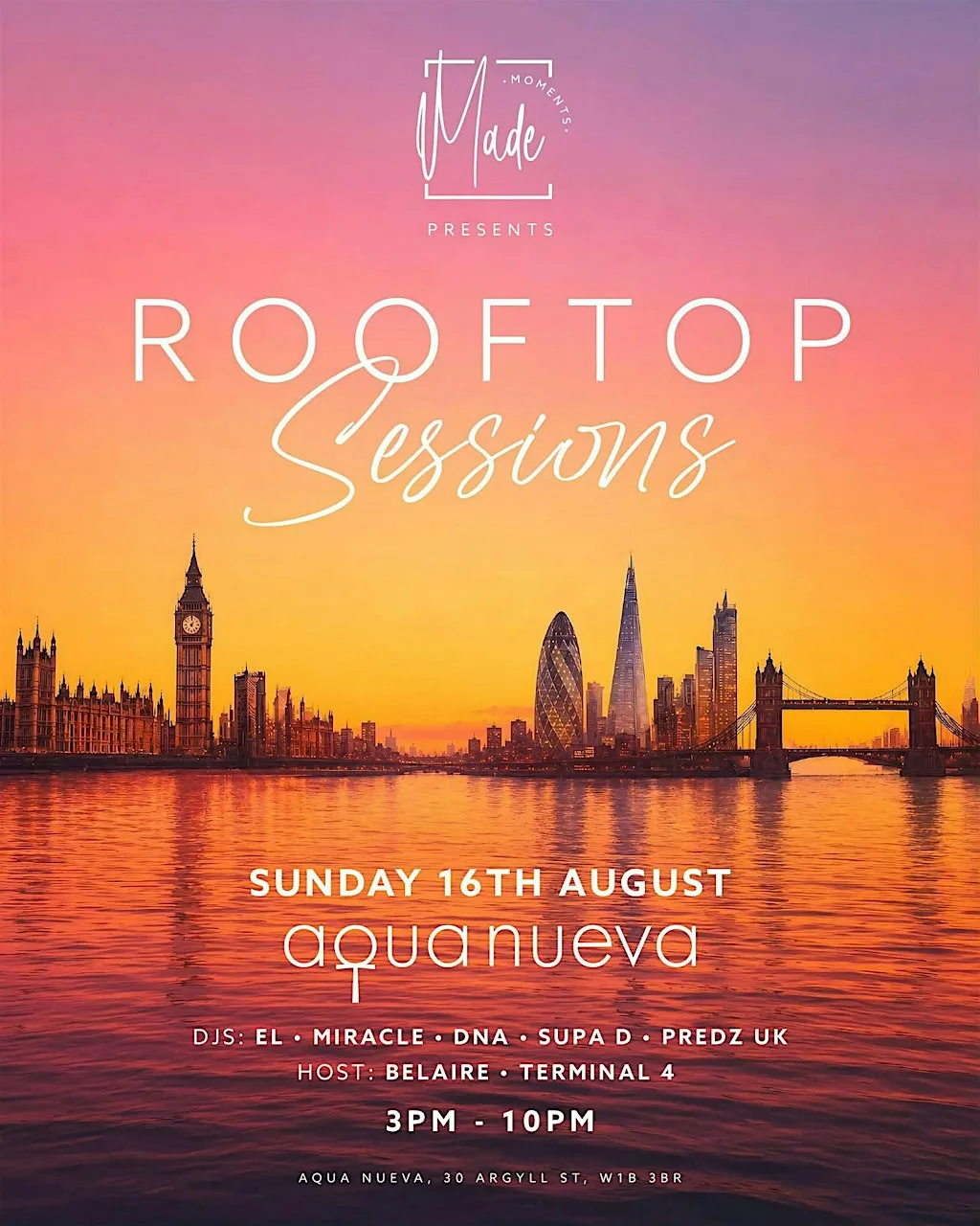 Made Moments: Rooftop Sessions at Aqua Nueva