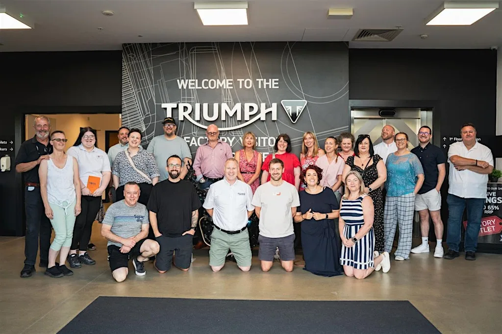 Warwickshire and Leicestershire Networking Evening at Triumph Factory Visitor Experience
