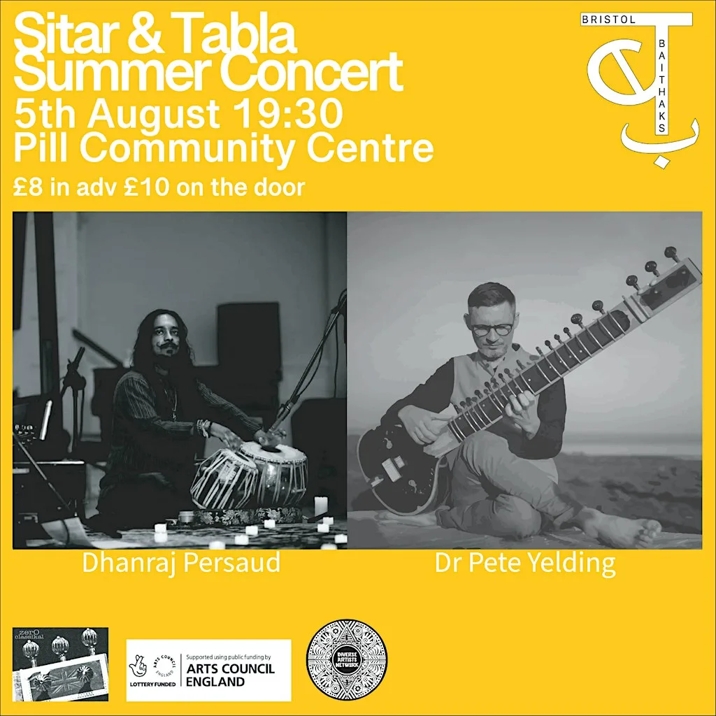 Bristol Baithaks: Sitar & Tabla Summer Concert at Pill Community Centre