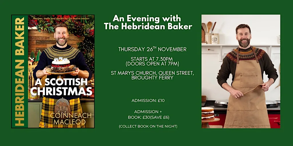 An Evening with The Hebridean Baker at St Mary’s Scottish Episcopal Church