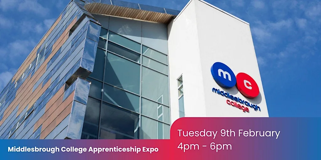 Middlesbrough College Apprenticeship Expo | Attendee Booking at Middlesbrough College