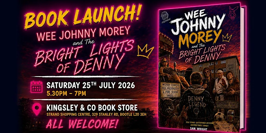 Wee Johnny Morey and the Bright Lights of Denny at Kingsley & Co