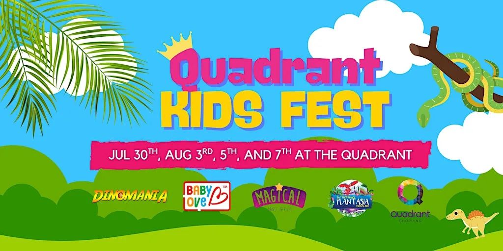 1pm TINIES BabyLove Session: Kids Fest at the Quadrant at Quadrant Shopping Centre
