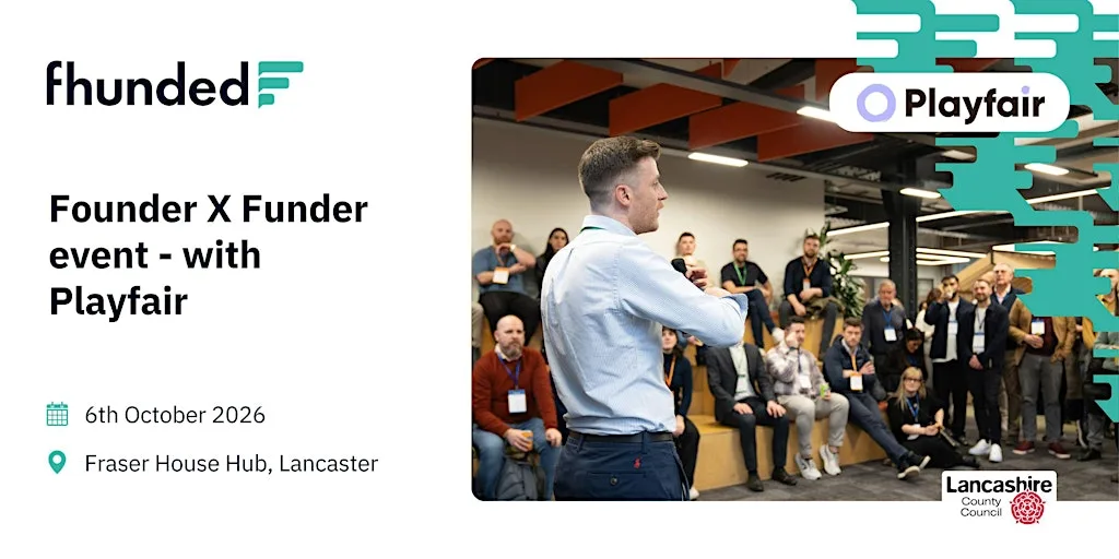 Fhunded - Founder X Funder event in collaboration with Playfair. at Fraser House Hub