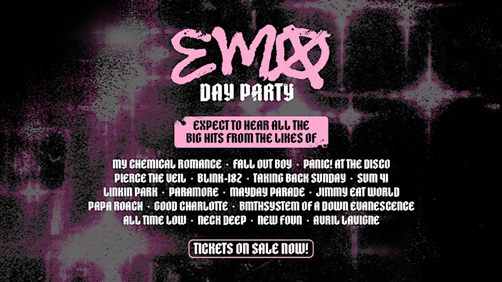 Elder Emo Day Party in Newcastle!