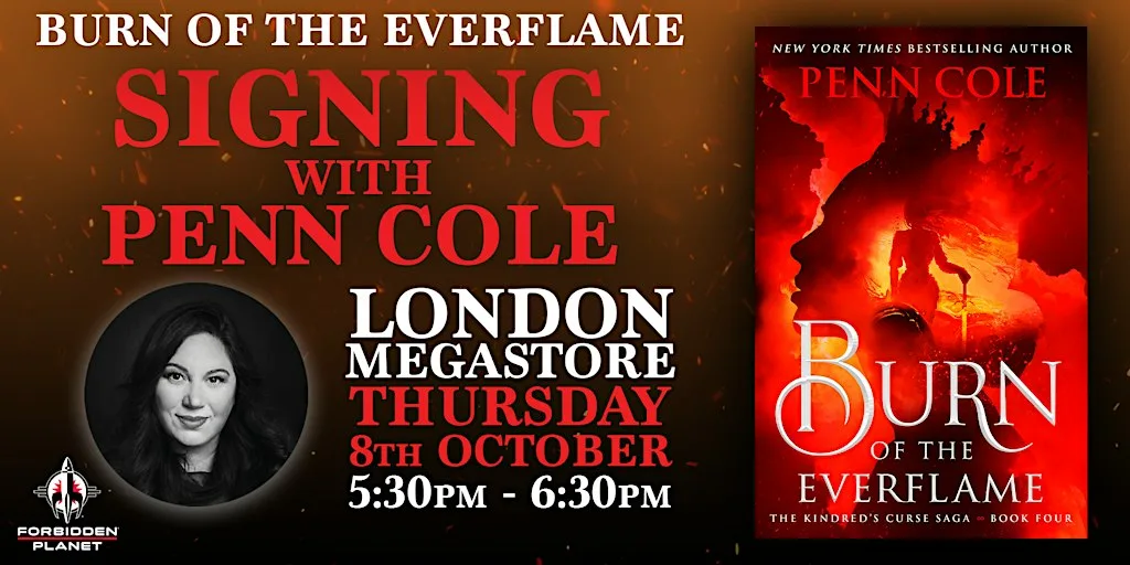 Penn Cole signing at Forbidden Planet