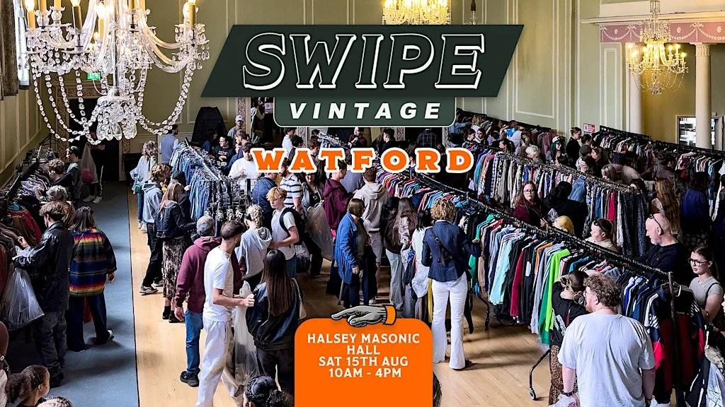 Swipe Vintage x Watford Kilo Sale at Halsey Masonic Hall Watford Ltd