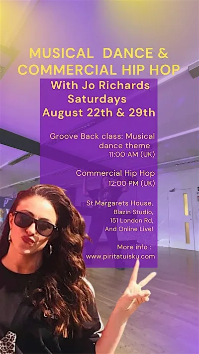 Musical Dance With Jo Richards at St Margaret's House, Blazin' Studios