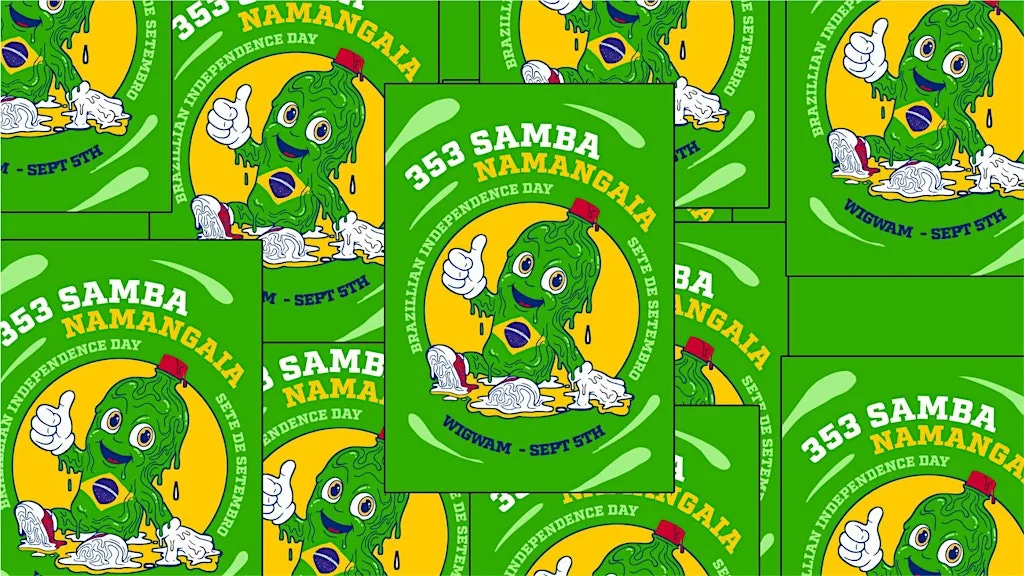 Brazilian Independence Day at Wigwam - with 353 Samba & Namangaia at Wigwam