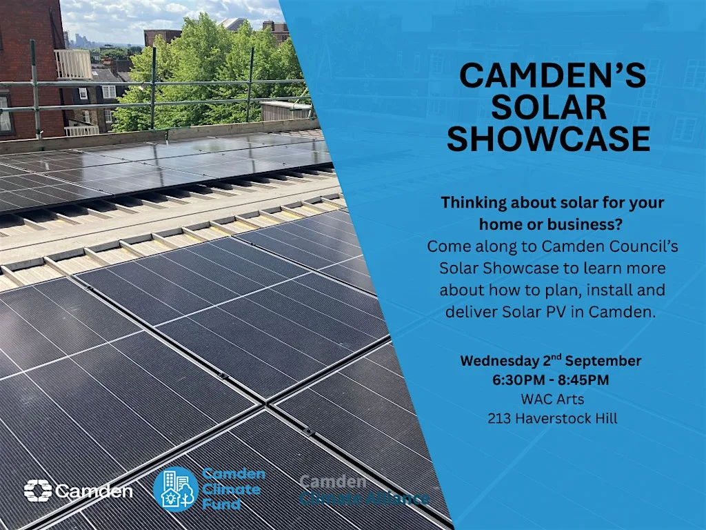 NEW DATE: Camden Solar Showcase at WAC Arts at Wac Arts
