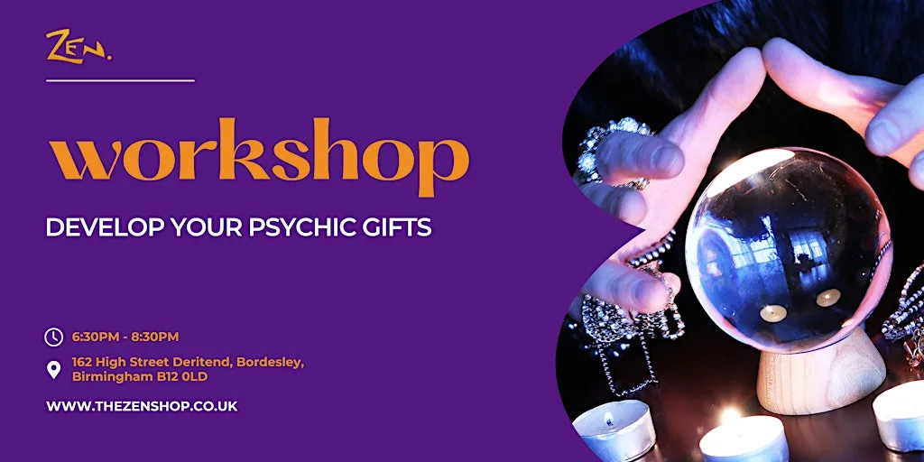 Develop Your Psychic Gifts Workshop with Dave at The Zen Shop