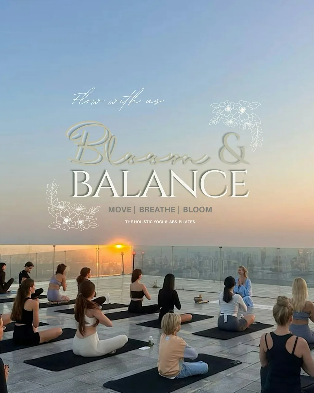 BANK HOLIDAY SUNDAY WELLNESS MORNING | ROOFTOP FLOW AL FRESCO at The Lake House Waterloo