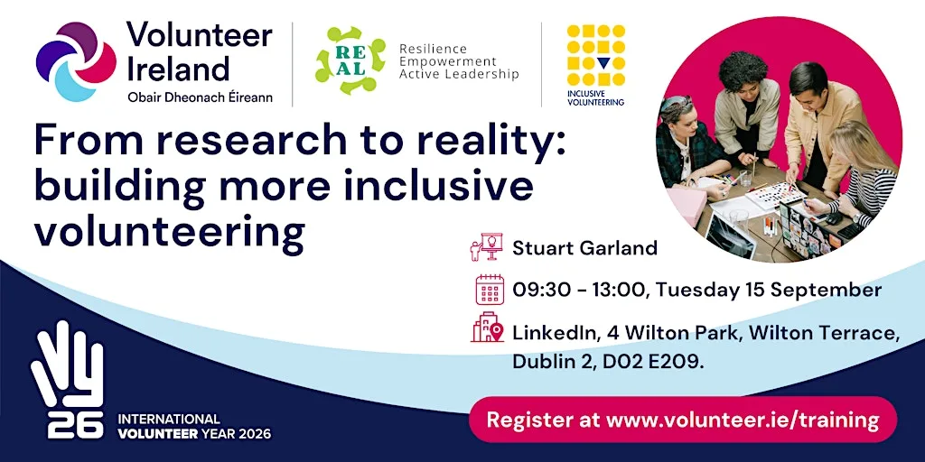 From research to reality: building more inclusive volunteering