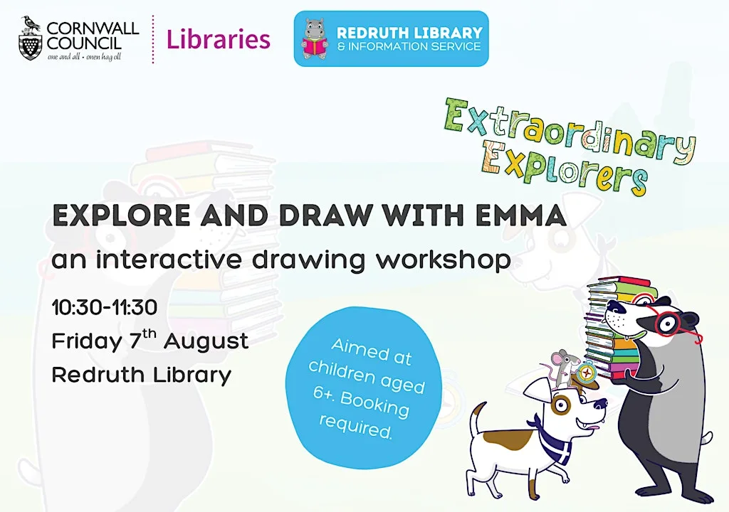 Explore and draw with Emma