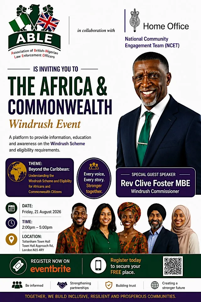 The Africa & Commonwealth Windrush Event