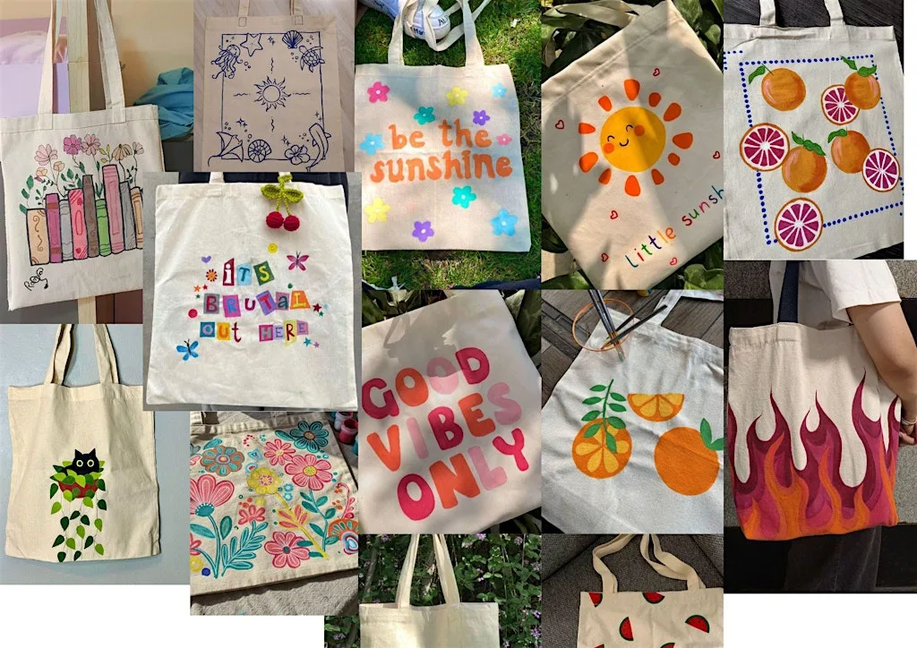 Teen Tote Bag Painting at 20 Milnbank Rd