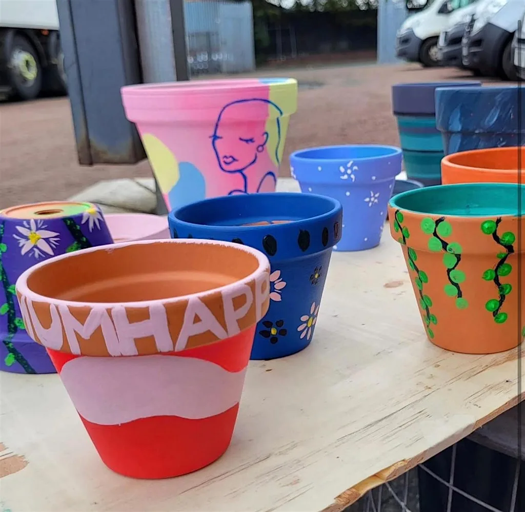 Crownpoint Potters ' Pottery Painting Event 11am-12 Glasgow Doors Open at 142 Crownpoint Rd