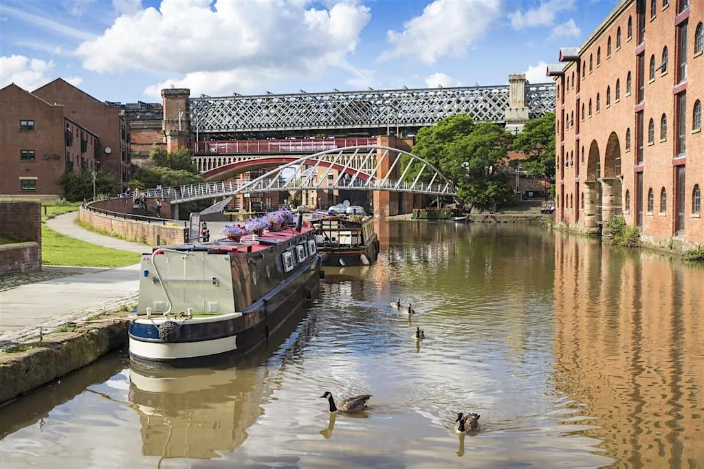 The Bridgewater Canal: Annual Celebration Tour at Beetham Tower entrance