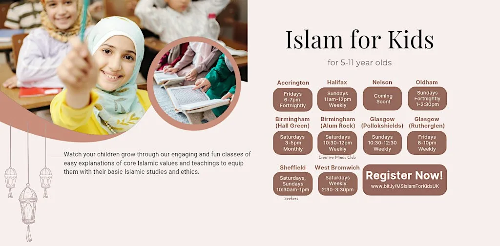 Islam for Kids | Accrington at Raza Jamia Masjid & Islamic Centre