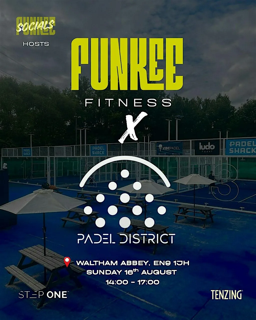 Funkee Fitness x Padel District at Padel District - Waltham Abbey