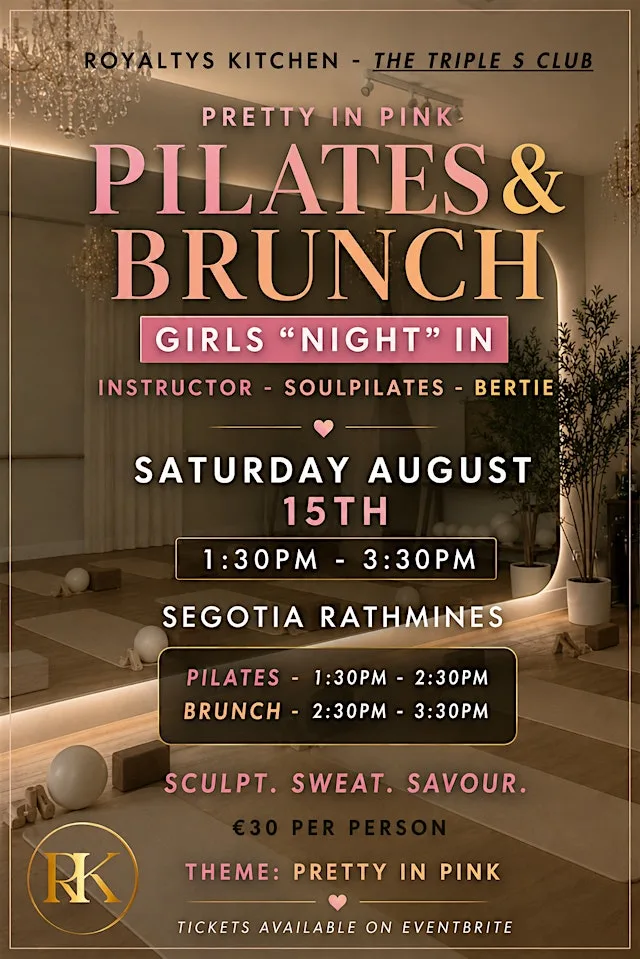 Pilates & Brunch - Pretty in Pink❤️ at Segotia