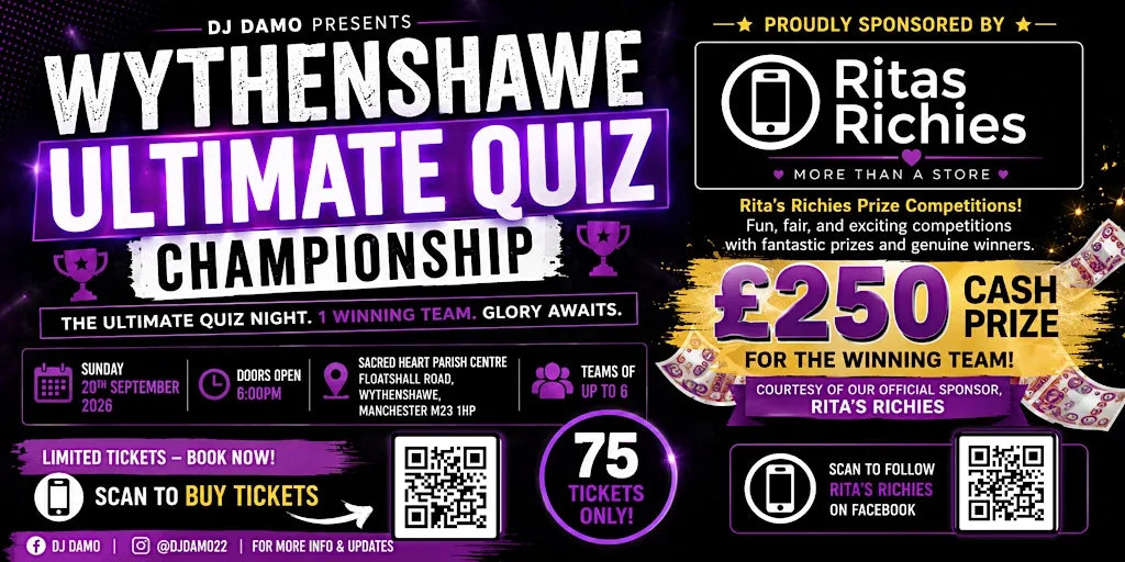 The Wythenshawe Ultimate Quiz Championship