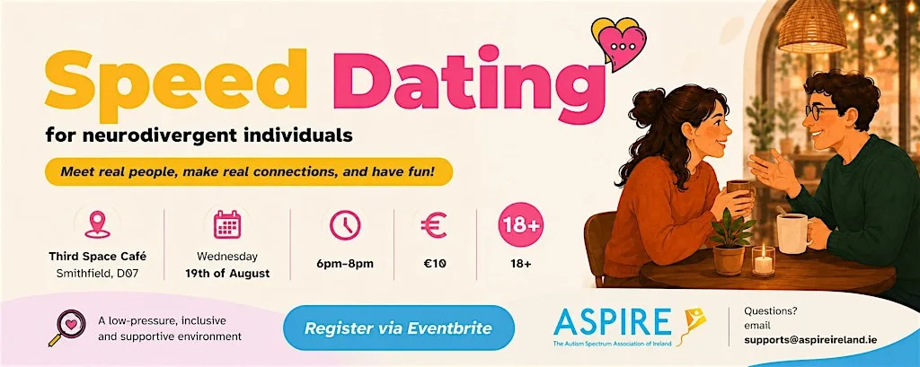 Speed Dating for Neurodivergent Adults at Third Space Smithfield
