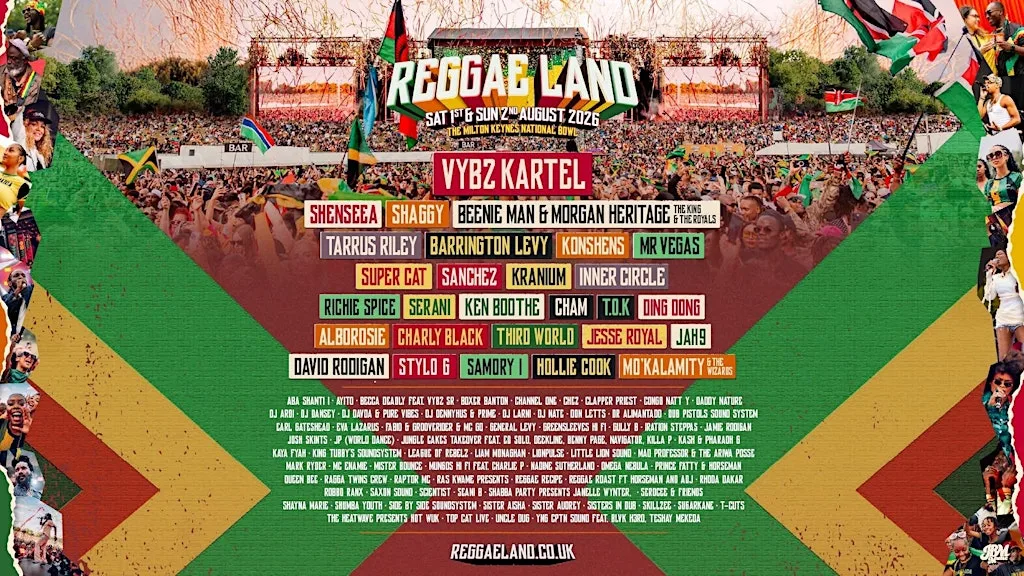 Reggae Land 2026 at The National Bowl
