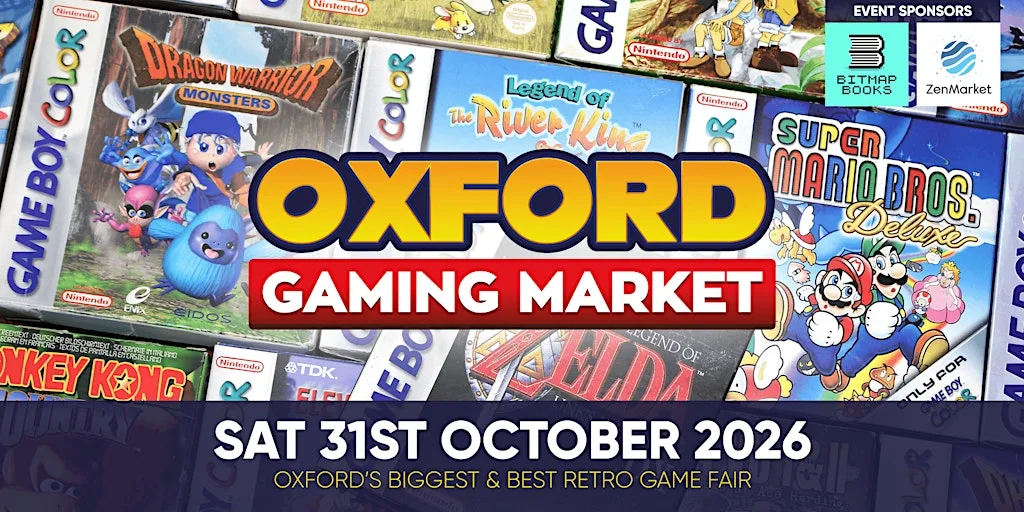 Oxford Gaming Market - Saturday 31 October 2026