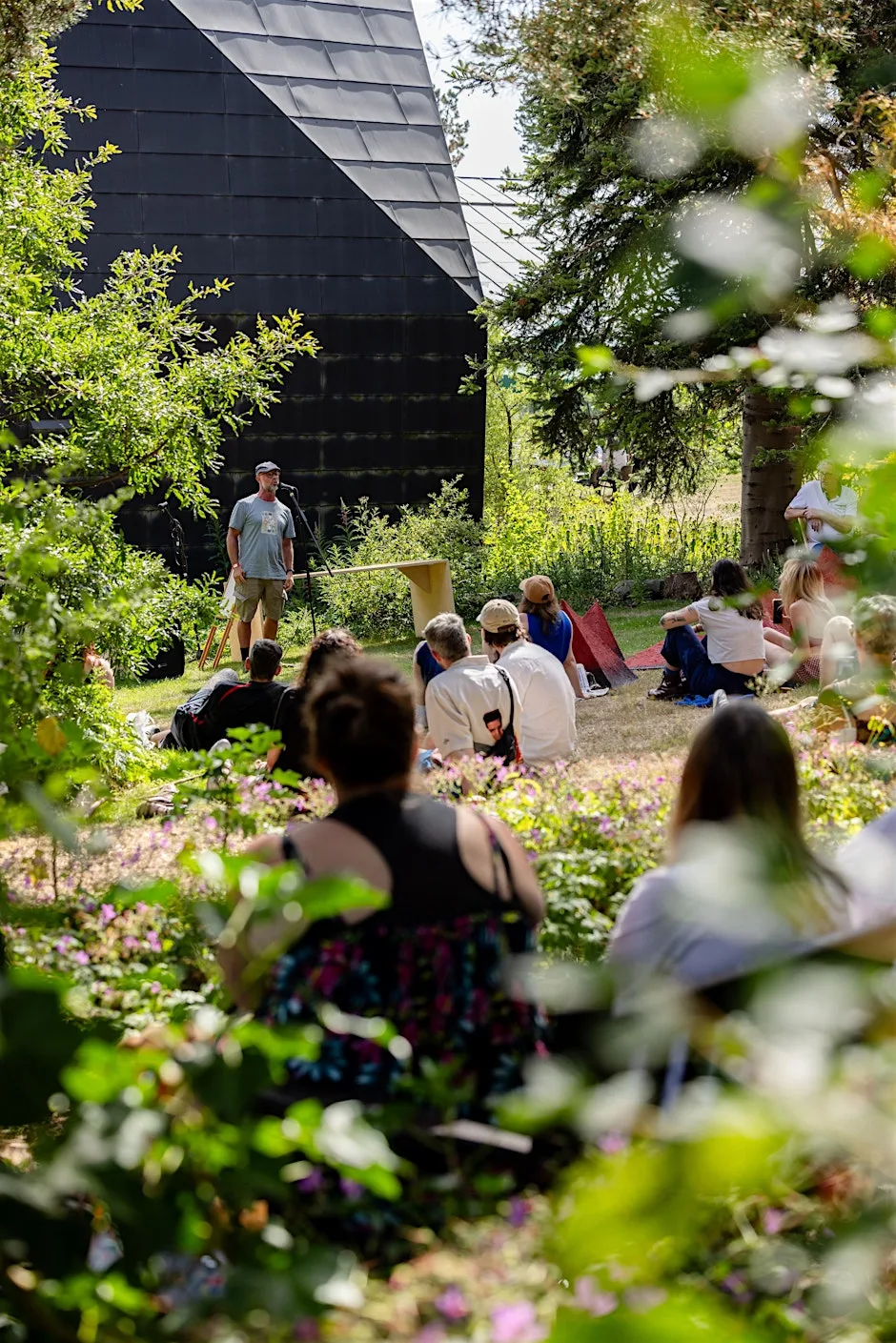 City Flowers Folk Gaitherin at Ninewells Community Garden
