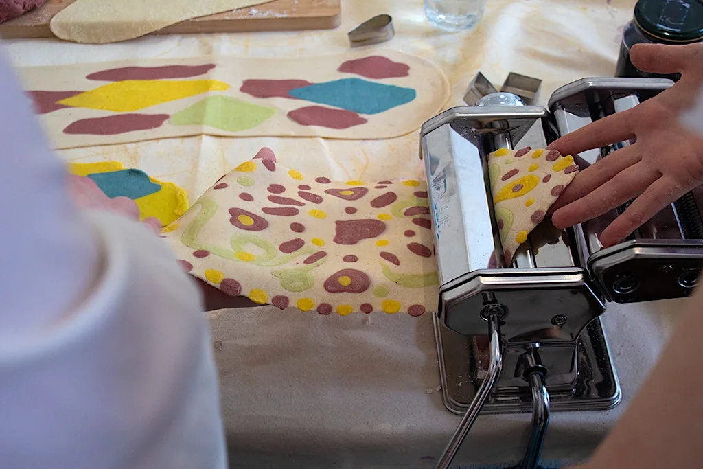 Colourful Pasta Workshop at The Cookbook Shop