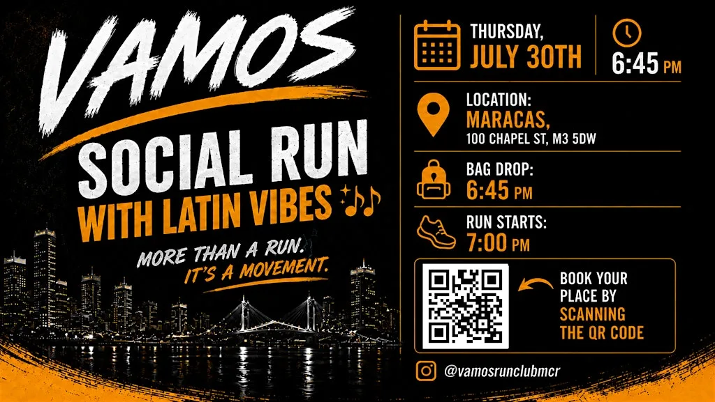 Vamos Manchester - 5K Social Run with Latin Vibes at Maracas Latin American Cantina