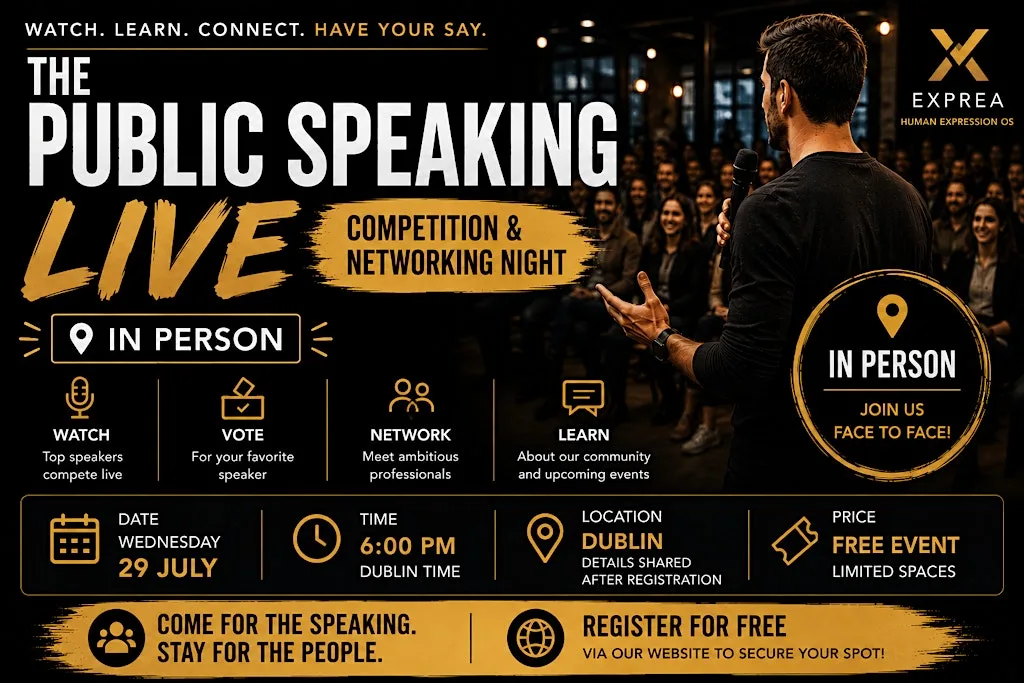 Public speaking tournament & Networking Night at Erin College