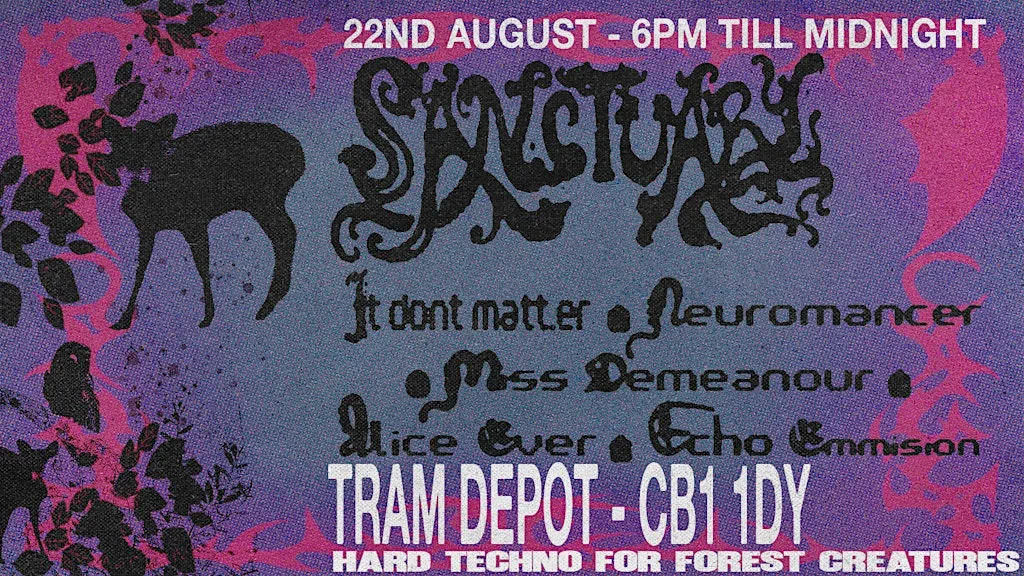 SANCTUARY VI - RENAISSANCE RAVE at The Tram Depot