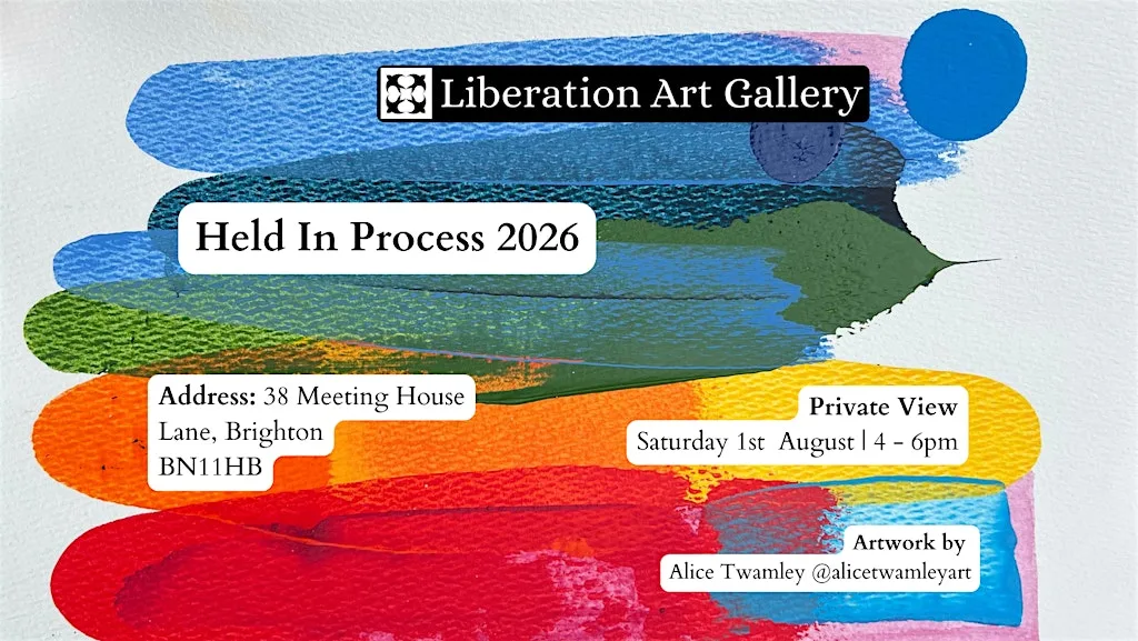 Held In Process Private view at Liberation Art Gallery