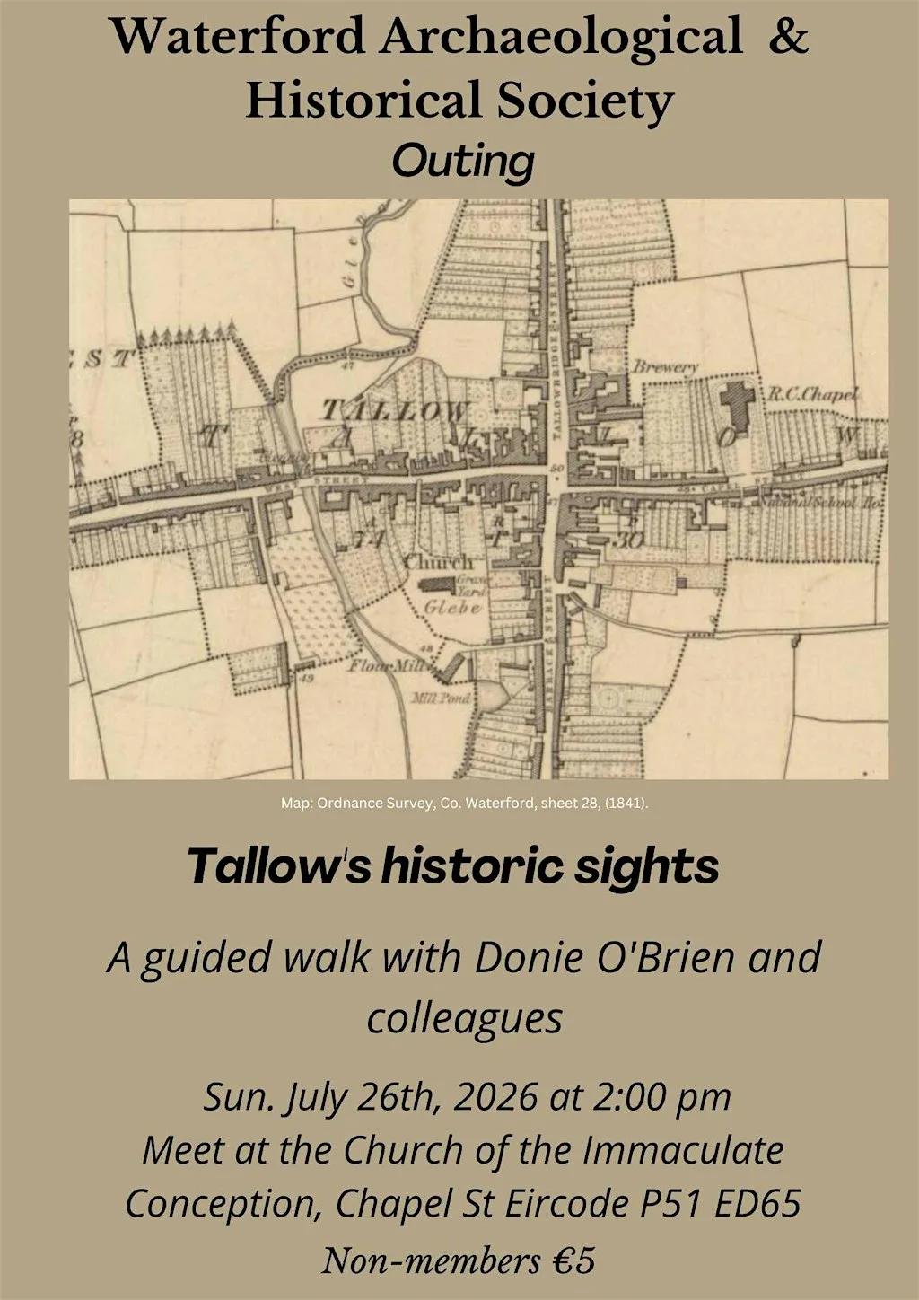 Summer Outing: Tallows Historic Sights at P51 ED65