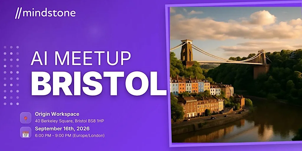 Mindstone Bristol September AI Meetup