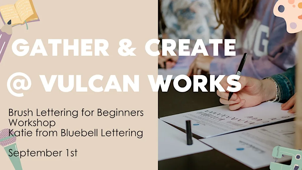 Brush Lettering for Beginners Workshop