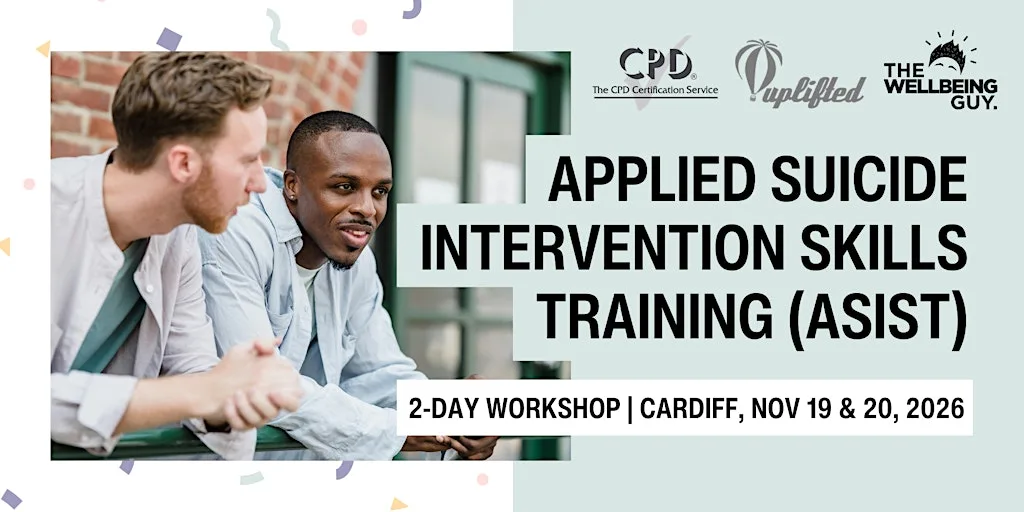 Applied Suicide Intervention Skills Training (ASIST) Cardiff, Nov 2026 at Taff Housing Conference Centre