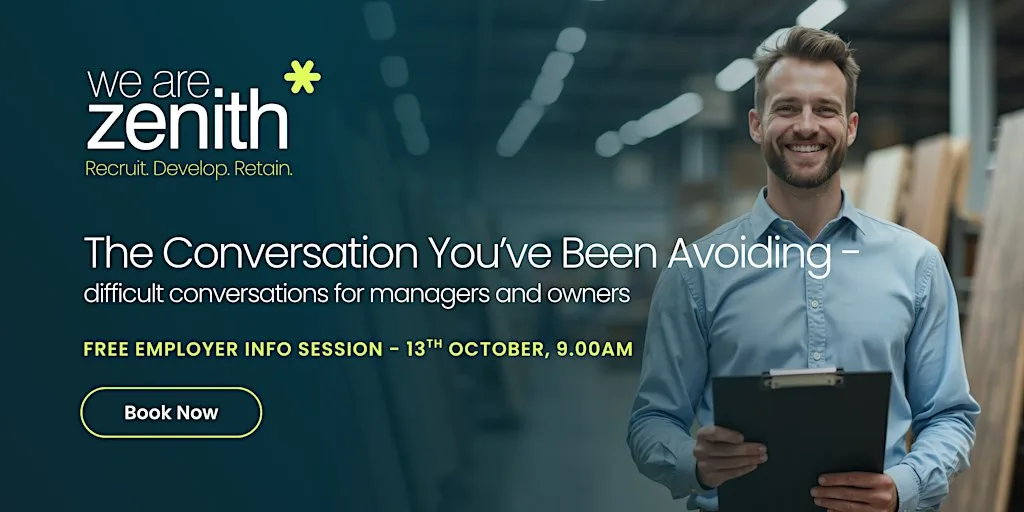 The Conversation You've Been Avoiding at We Are Zenith