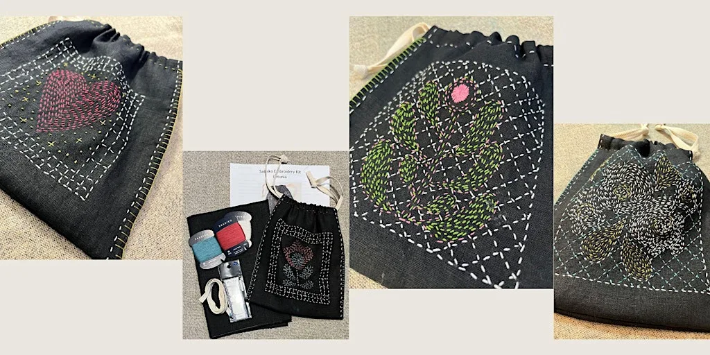 Contemporary Sashiko at Sunny Bank Mills Gallery