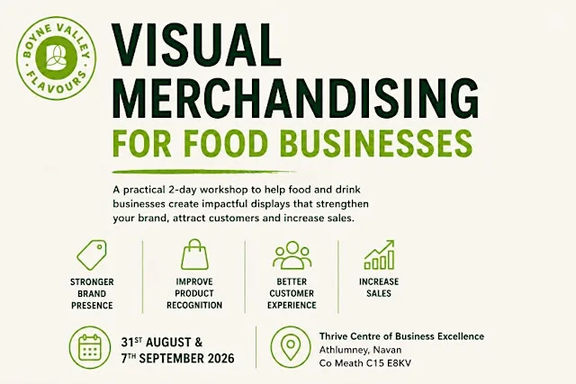 Visual Merchandising Masterclass for Food Businesses at Thrive Centre of Business Excellence