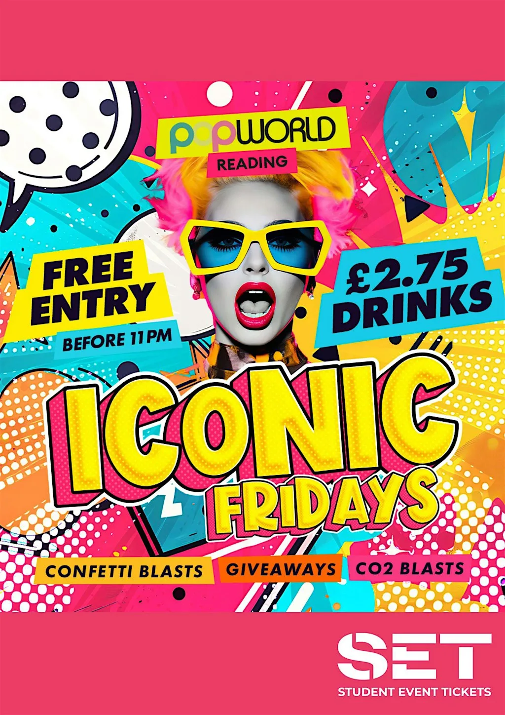 ICONIC FRIDAYS @ POPWORLD READING - EVERY FRIDAY at Popworld - Reading
