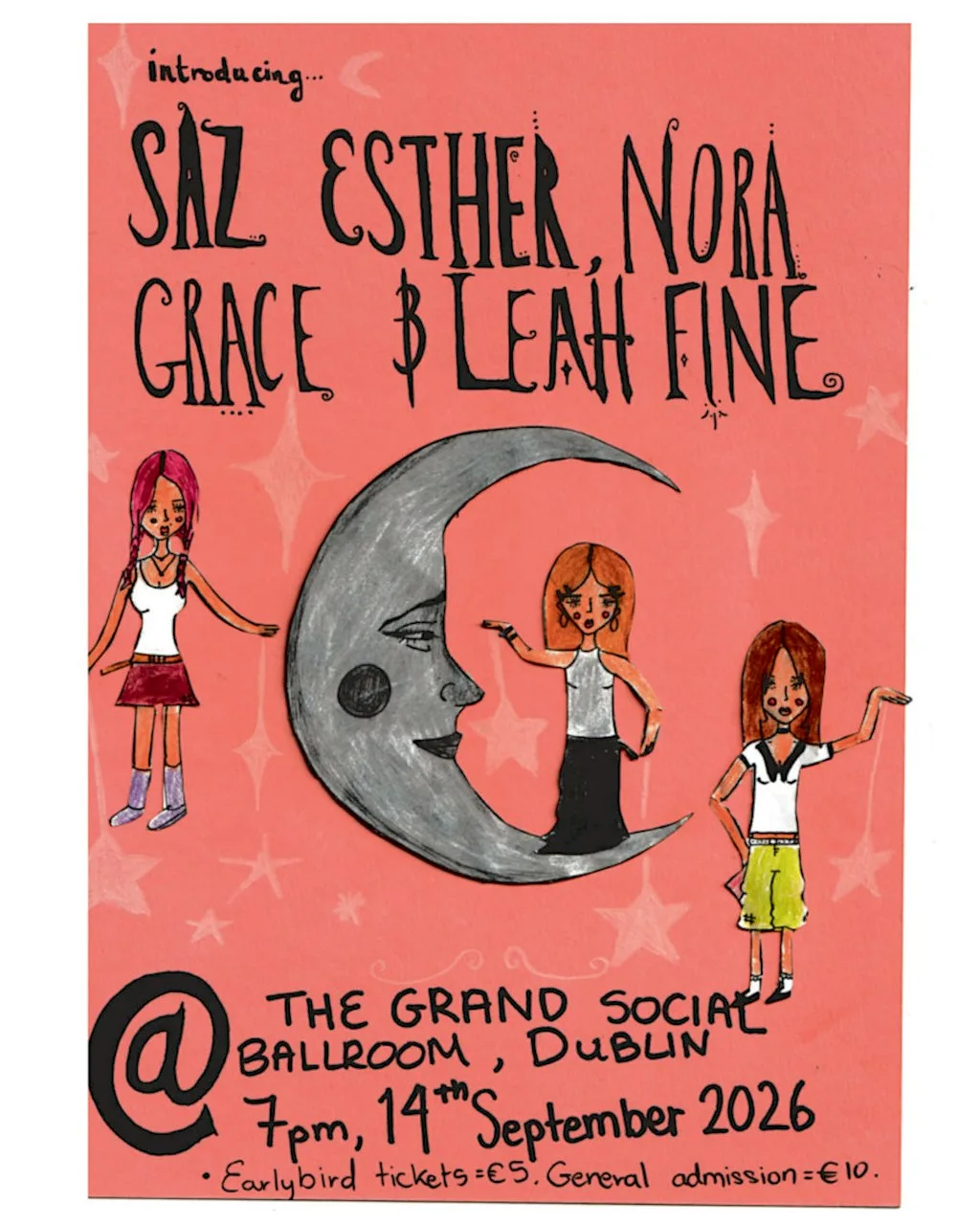 Saz Esther, Nora Grace & Leah Fine