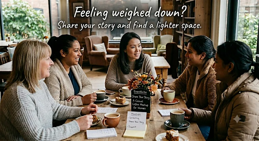 Share Your Story: A Casual Coffee Meetup for Women at The Dudson Centre